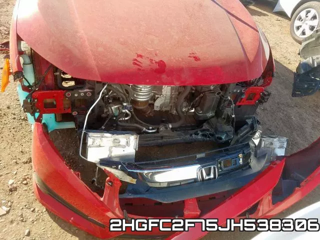 2HGFC2F75JH538306 фото 10
