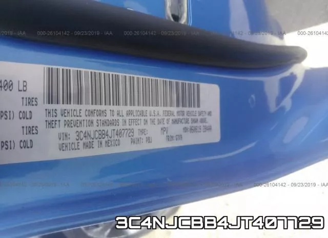 3C4NJCBB4JT407729 фото 9