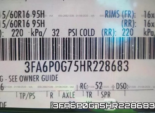 3FA6P0G75HR228683 фото 10