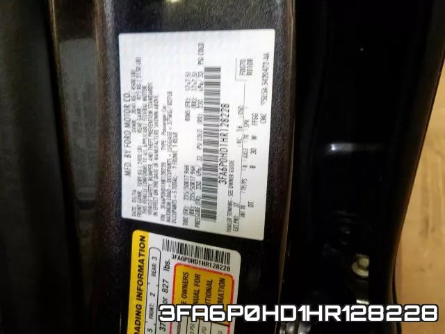 3FA6P0HD1HR128228 фото 2