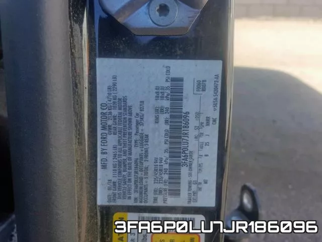 3FA6P0LU7JR186096 фото 2