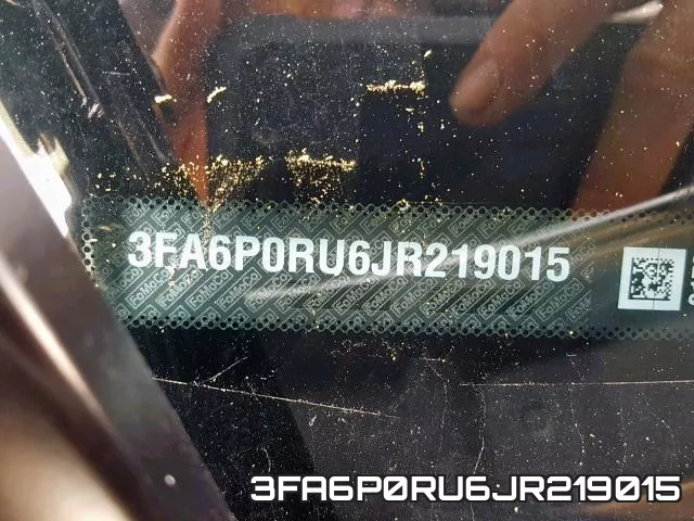 3FA6P0RU6JR219015 фото 2