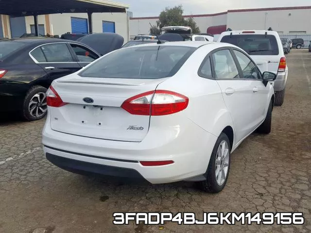 3FADP4BJ6KM149156 фото 4
