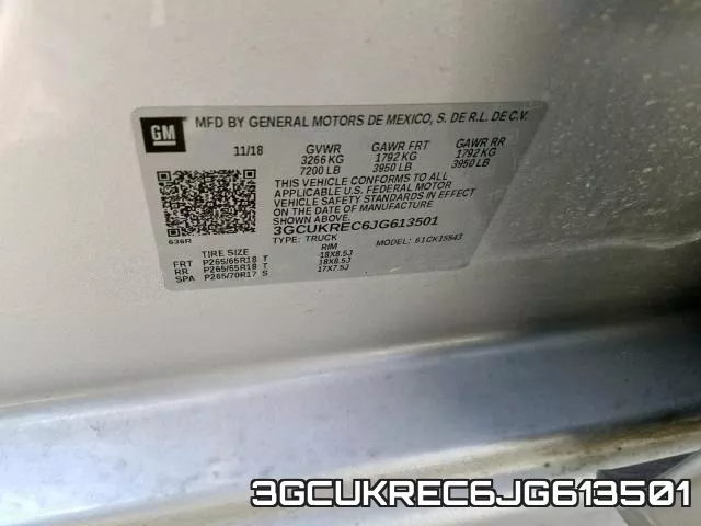 3GCUKREC6JG613501 фото 2