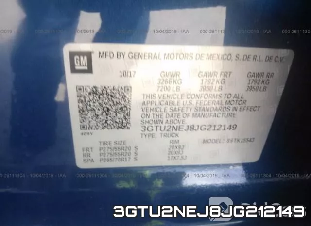3GTU2NEJ8JG212149 фото 9