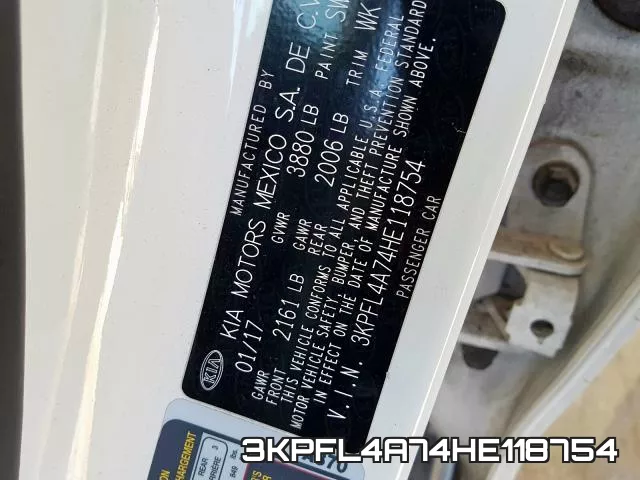 3KPFL4A74HE118754 фото 2