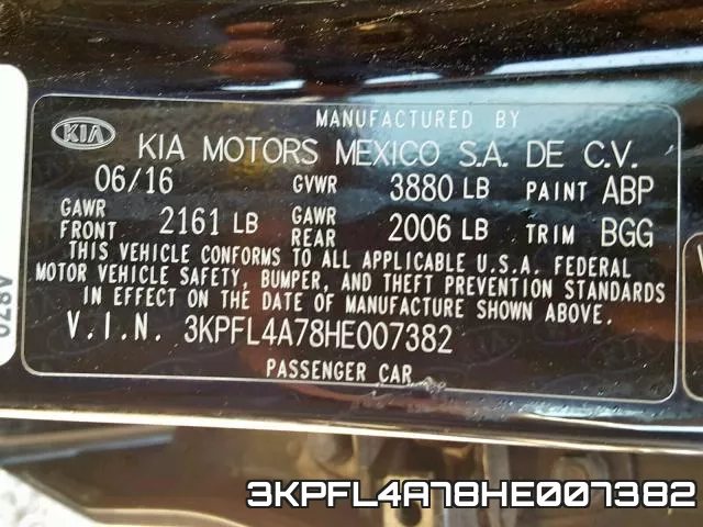 3KPFL4A78HE007382 фото 2