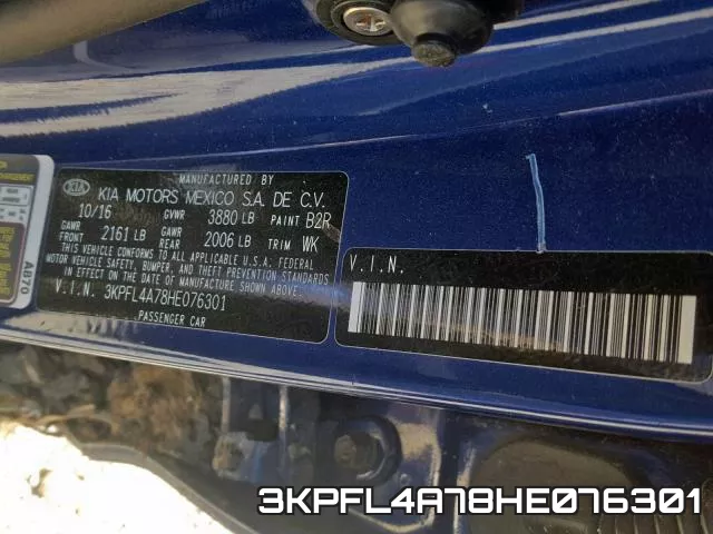 3KPFL4A78HE076301 фото 2