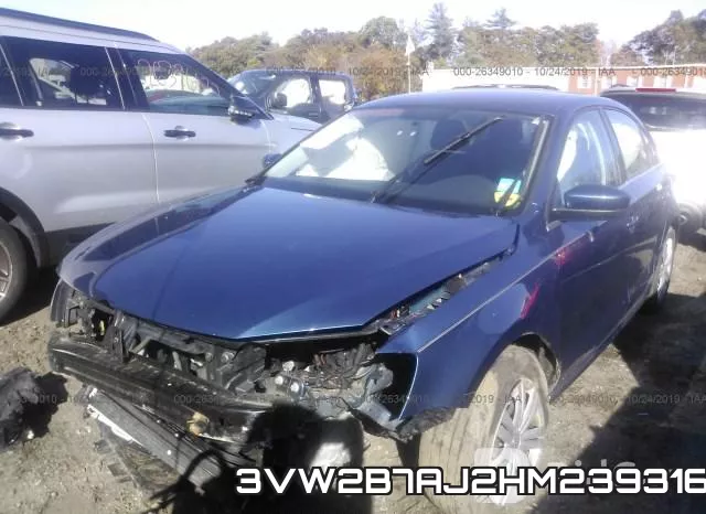 3VW2B7AJ2HM239316 фото 3