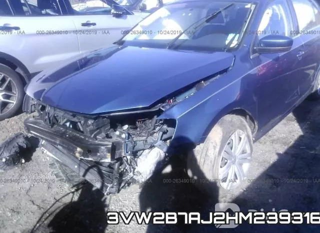 3VW2B7AJ2HM239316 фото 7