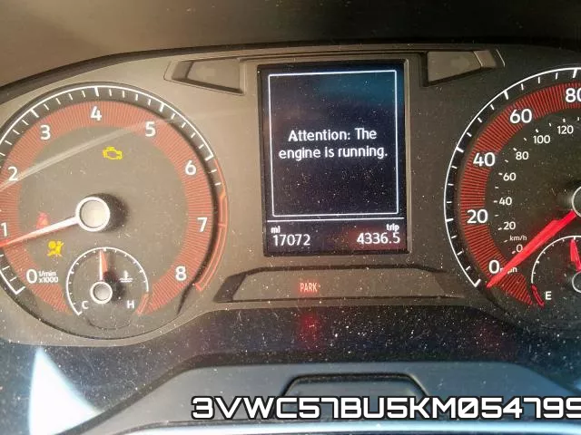 3VWC57BU5KM054799 фото 9