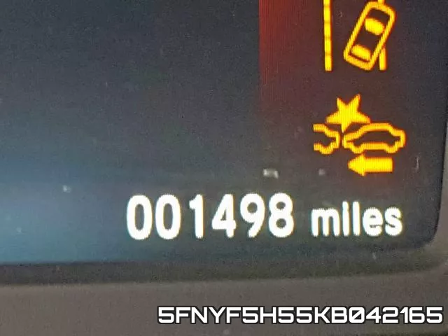 5FNYF5H55KB042165 фото 9