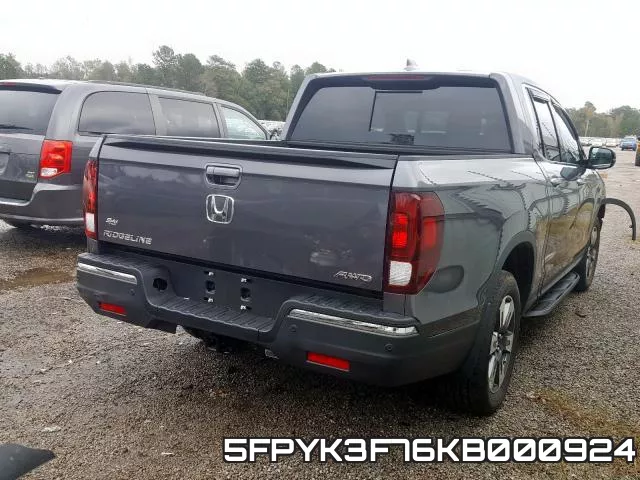 5FPYK3F76KB000924 фото 5
