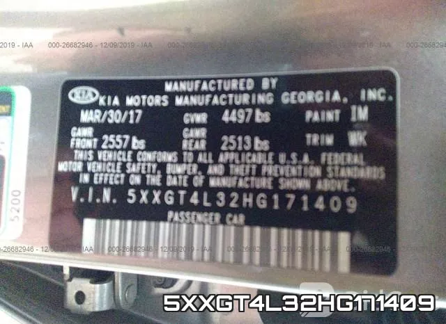 5XXGT4L32HG171409 фото 8