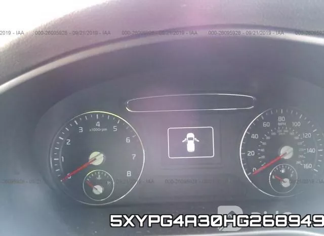 5XYPG4A30HG268949 фото 8
