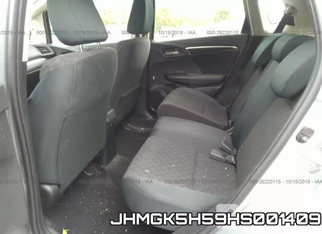 JHMGK5H59HS001409 фото 9