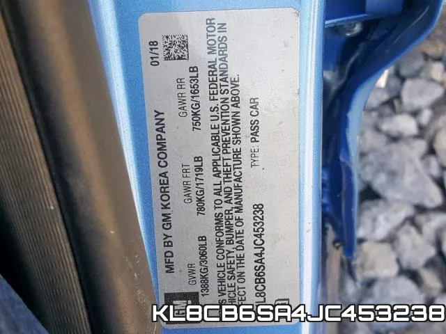 KL8CB6SA4JC453238 фото 2