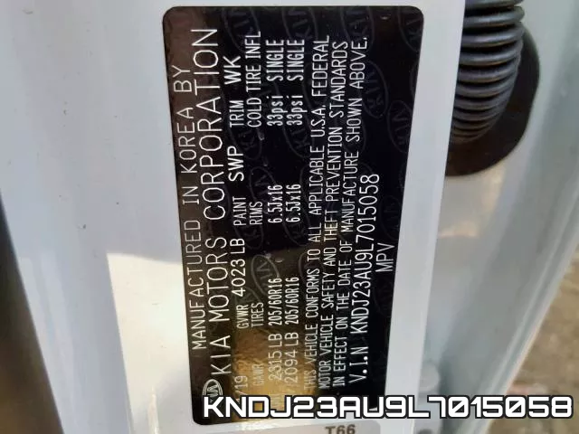 KNDJ23AU9L7015058 фото 2