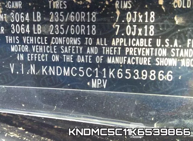 KNDMC5C11K6539866 фото 10