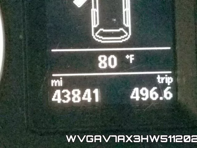 WVGAV7AX3HW511202 фото 9