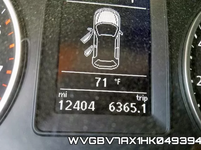 WVGBV7AX1HK049394 фото 9