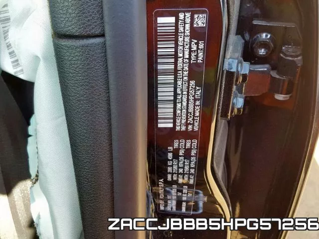 ZACCJBBB5HPG57256 фото 2