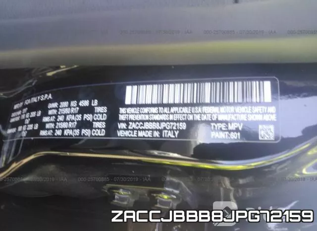 ZACCJBBB8JPG72159 фото 9
