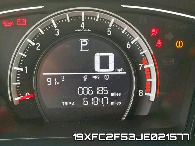 19XFC2F53JE021577 фото 8