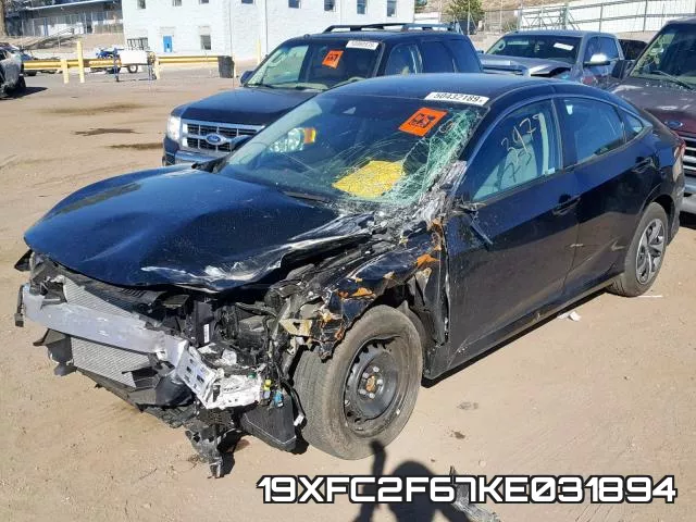 19XFC2F67KE031894 фото 3