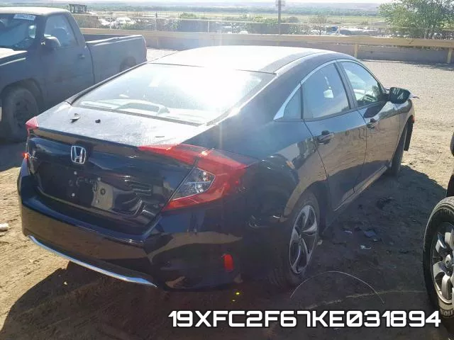19XFC2F67KE031894 фото 4