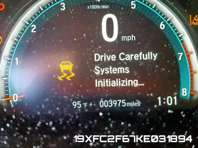 19XFC2F67KE031894 фото 7