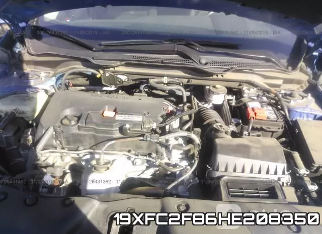 19XFC2F86HE208350 фото 2