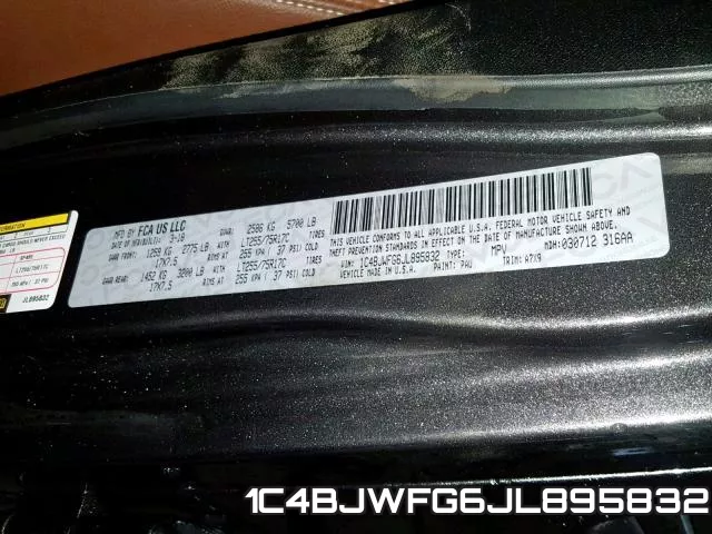1C4BJWFG6JL895832 фото 2