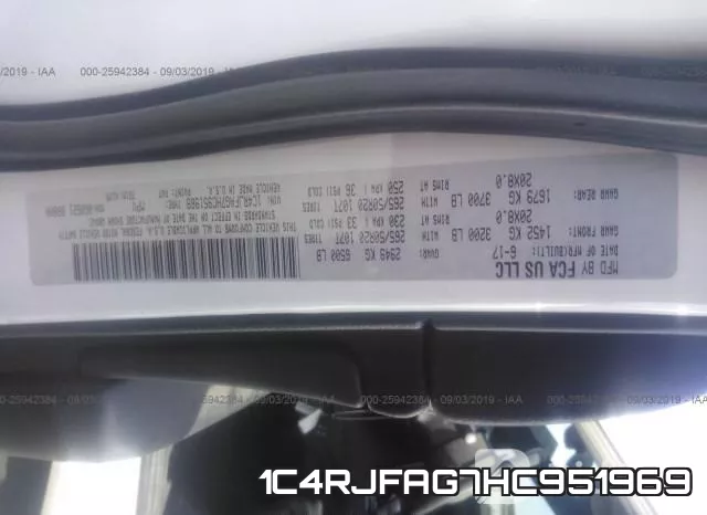 1C4RJFAG7HC951969 фото 10