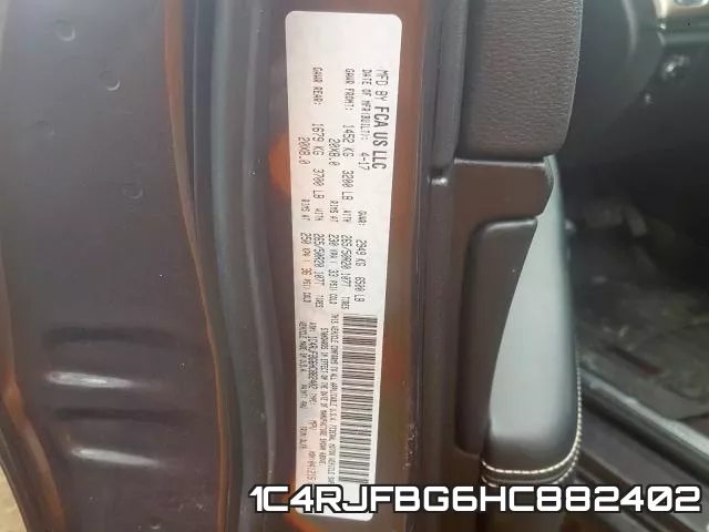 1C4RJFBG6HC882402 фото 2