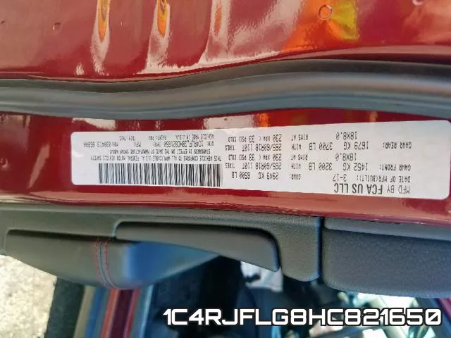 1C4RJFLG8HC821650 фото 2