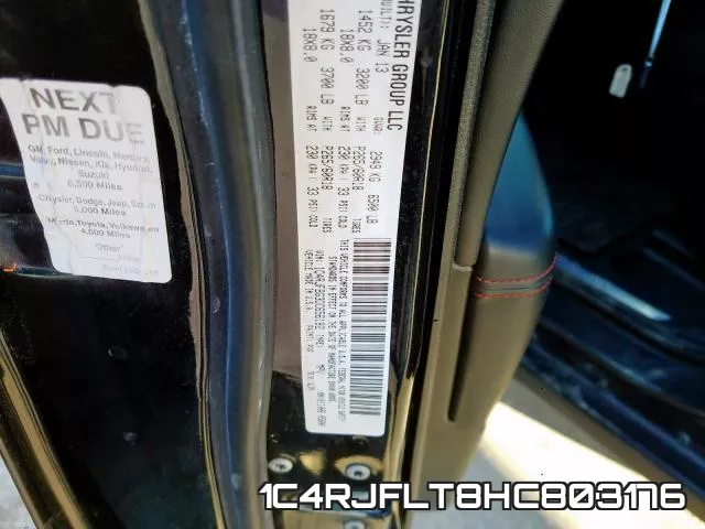 1C4RJFLT8HC803176 фото 2