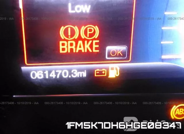 1FM5K7DH6HGE08347 фото 8