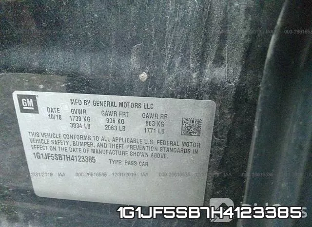 1G1JF5SB7H4123385 фото 10