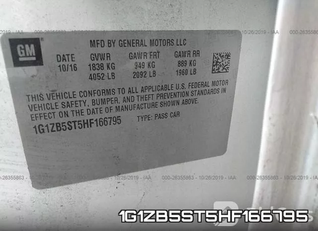 1G1ZB5ST5HF166795 фото 10