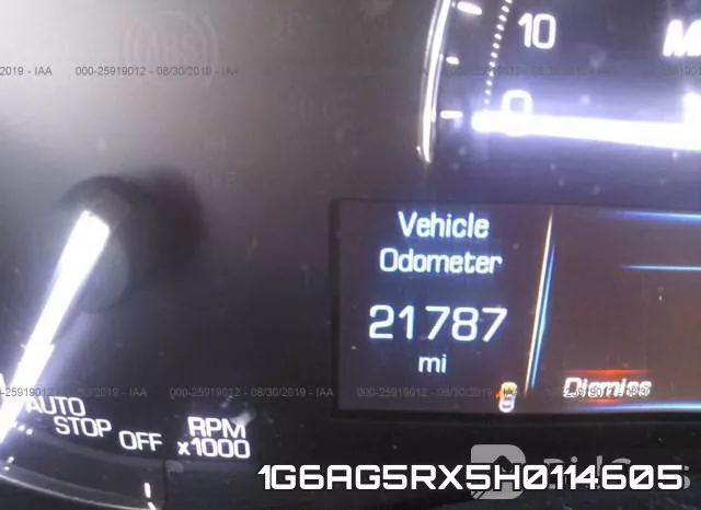 1G6AG5RX5H0114605 фото 8