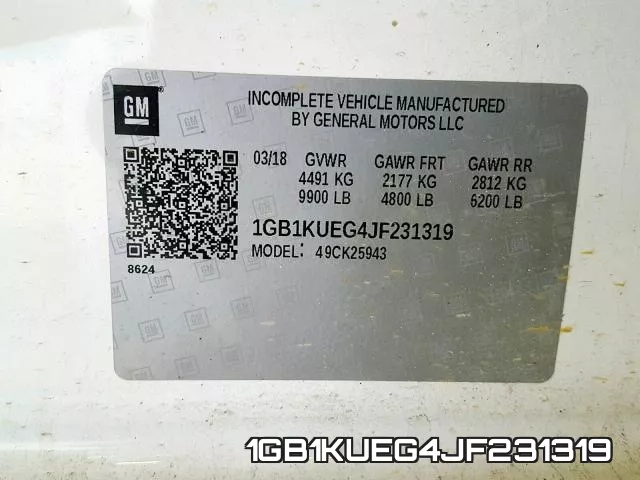 1GB1KUEG4JF231319 фото 2