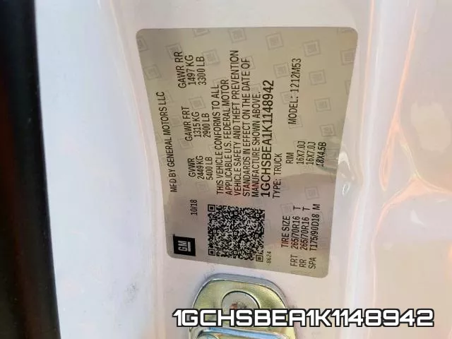 1GCHSBEA1K1148942 фото 2