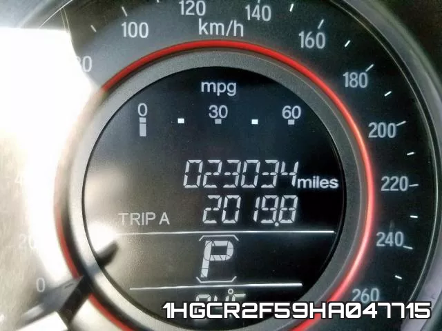 1HGCR2F59HA047715 фото 9