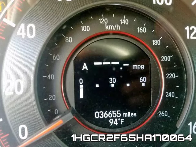 1HGCR2F65HA170064 фото 9