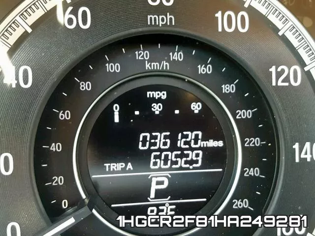1HGCR2F81HA249281 фото 9