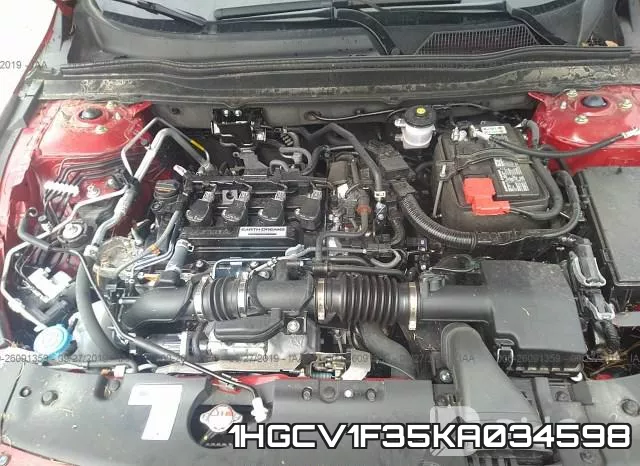 1HGCV1F35KA034598 фото 2