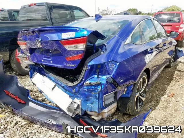 1HGCV1F35KA039624 фото 5