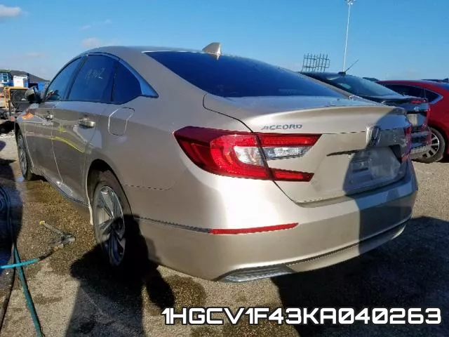 1HGCV1F43KA040263 фото 4