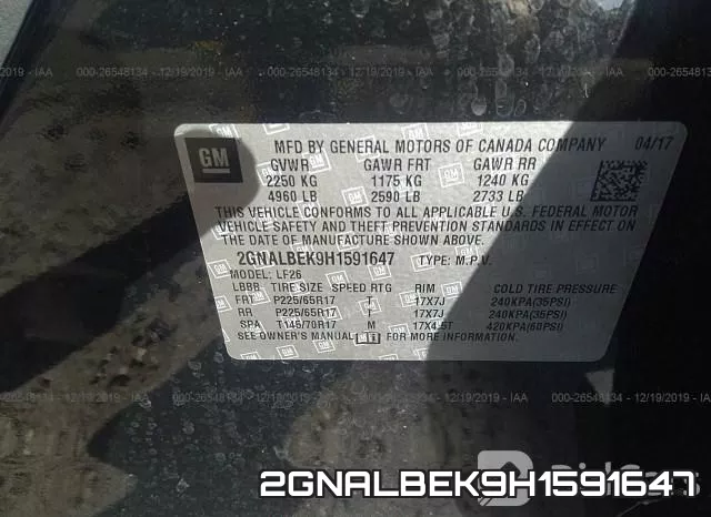 2GNALBEK9H1591647 фото 10